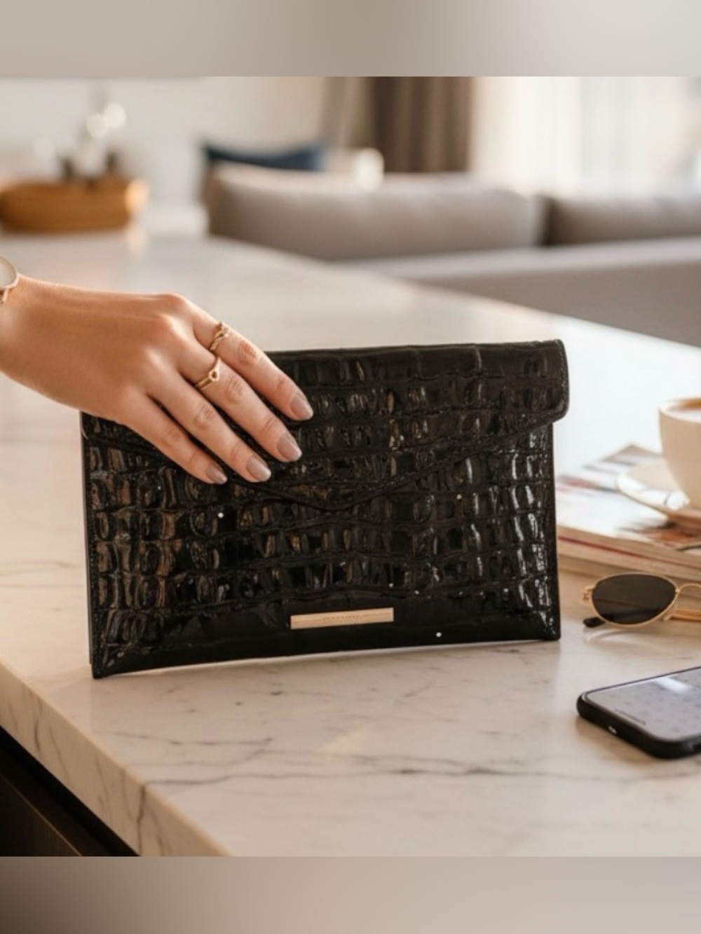 Brahmin Envelope Clutch La Sala NWT